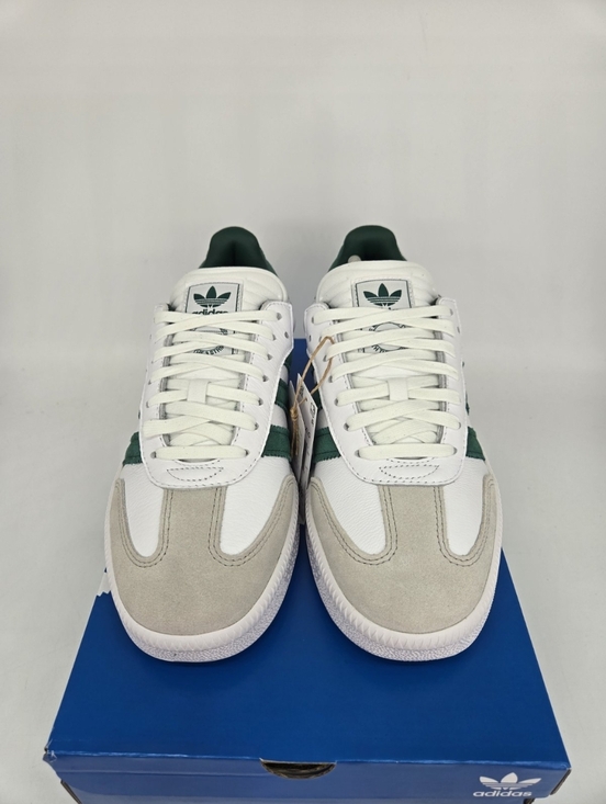 adidas Men\'s Samba XLG JI3191 White Collegiate Green Shoes Size 10 New main image 5